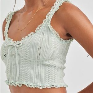 NWT For Love and Lemons Knit Tank Large